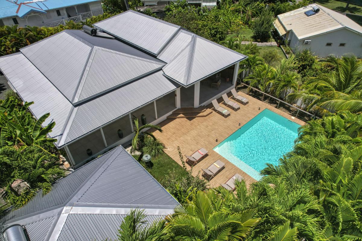45.Location villa 10 personnes piscine saint François Guadeloupe